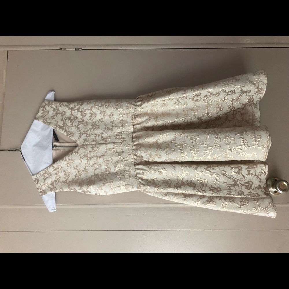 Gold Prom Pageant Appearance Homecoming Dress